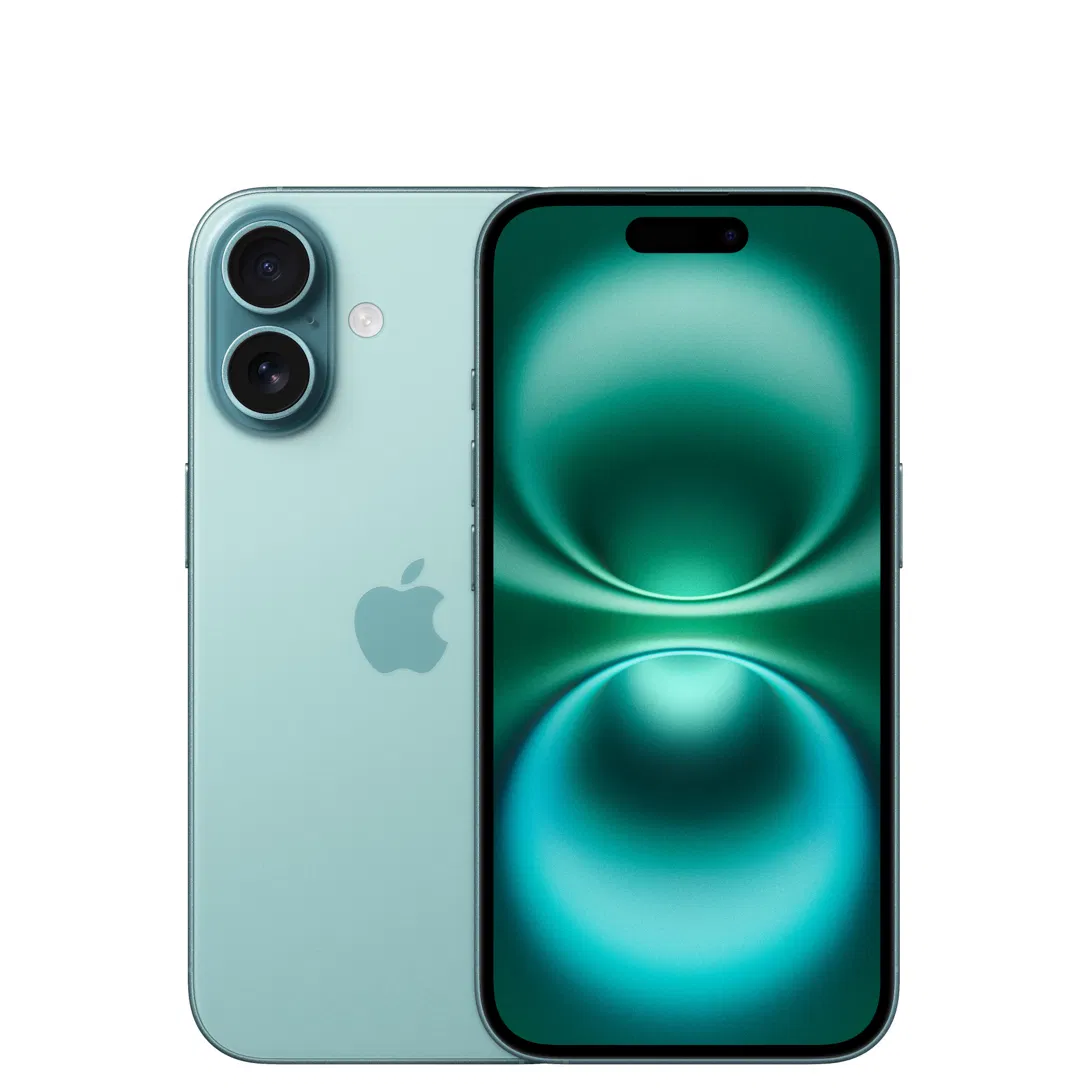iPhone 16 reacondicionado Grado A — Verde azulado