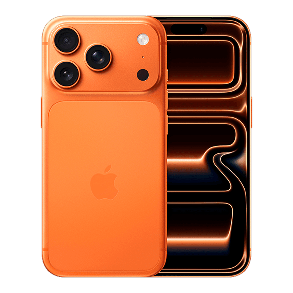 iPhone 17 Pro Max reacondicionado Grado A naranja cósmico con 12 meses de garantía — Revalio Valencia