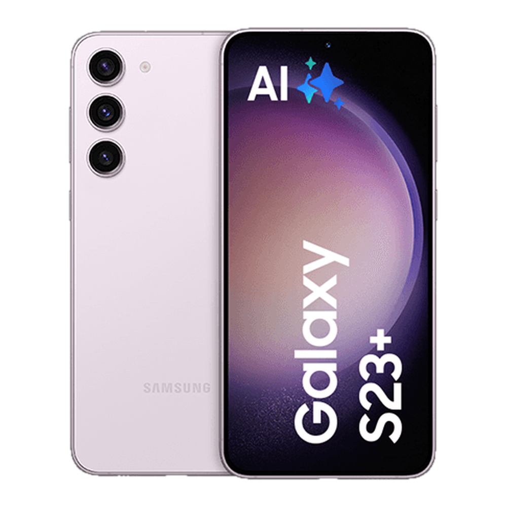 Samsung Galaxy S23+ reacondicionado Grado A lavanda con 12 meses de garantía — Revalio Valencia